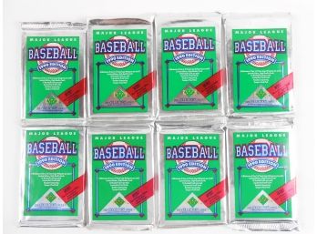 Packs - 1990 Upper Deck Limited Edition - 8 Packs 15 Cards Per Pack