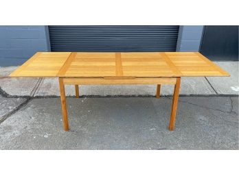 Vintage Ansanger Mobler Teak Refractory Dining Table Made In Denmark