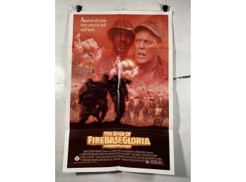 The Siege Of Firebase Gloria Vintage Folded One Sheet Movie Poster