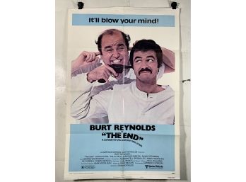 The End Vintage Folded One Sheet Movie Poster