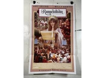 Rumpelstiltskin Vintage Movie Heavy Stock Window Card