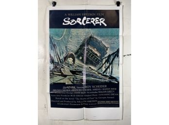 Sorcerer Vintage Folded One Sheet Movie Poster