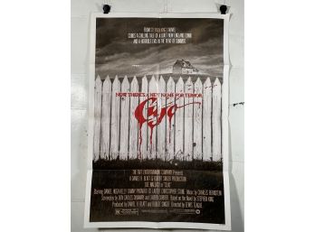 Stephen King Cujo Vintage Folded One Sheet Movie Poster