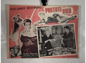 Behave Yourself Vintage Movie Theater Lobby Card