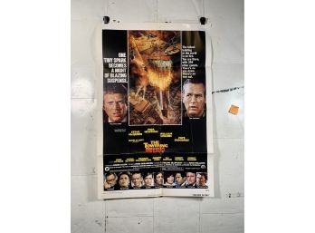 The Towering Inferno. Vintage Folded One Sheet Movie Poster