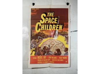 The Space Children Vintage Folded One Sheet Movie Poster