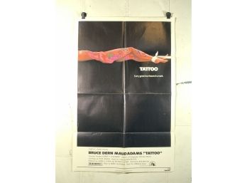 Tattoo Vintage Folded One Sheet Movie Poster