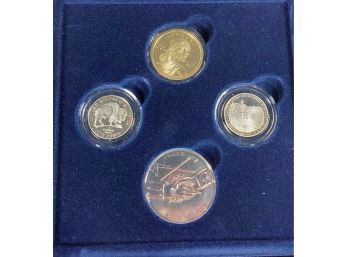 2005 Westward Journey Nickel And Sacagawea Unc Set With Box And Papers