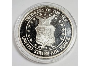 1 Oz .999 Silver United States Airforce Coin