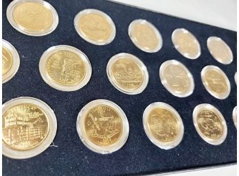 Gold Plated State Quarter Set Denver Mint