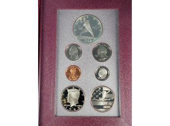 1992 Prestige Proof Set (includes Silver Commemorative Dollar)