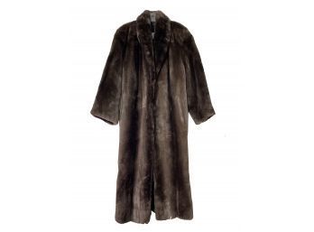 Vintage • Sheared Beaver Full Length Coat • Furs By Prezioso