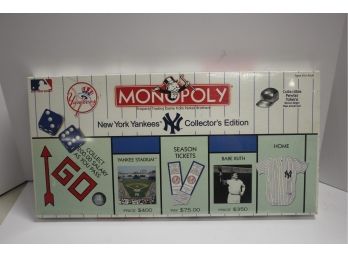 New Sealed 2001 MONOPOLY New York Yankees Collector's Edition