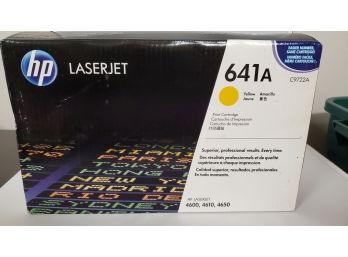 Hewlett Packard HP LaserJet Print Cartridge 641A Yellow