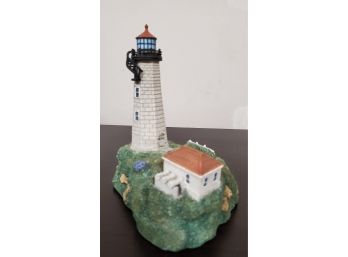 Faulkner Island, Connecticut #216 Harbour Lights Lighthouse Sculpture 1998