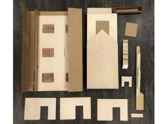 Kens Wood Shop Prefabricated Doll House Easy Build Parts, Accessories, & Instructions