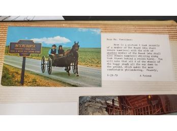 Wonderfully Kept Road Trip Post Card Collection Circa 1979 - With A Unique Style Of Humor In The Messages!