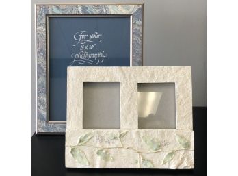 Lovely Lot Of Table Top Frames: Fetco International Inc Hand Crafted English Marbled Papers