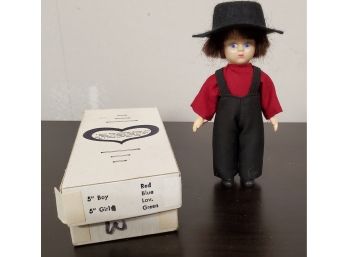 Lancaster Way Pennsylvania Amish Girl Doll In Orig Box