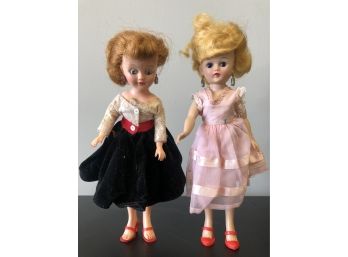 Set Of Two Vogue Dress Up Dolls With Ginny Dress Up Closet & Clothes
