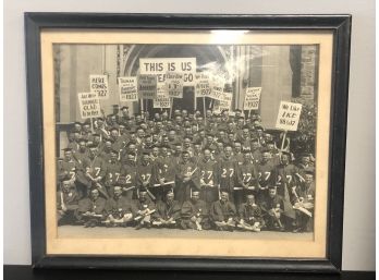 Class Of 1927 Graduation Photo: Lovely School Pride And Patriotism Photo