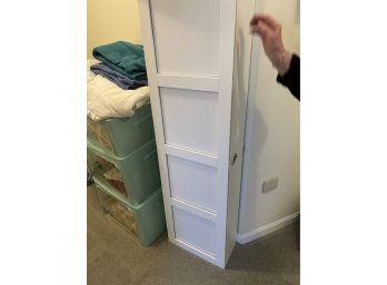 1 Door White Crafts Cabinet Closet