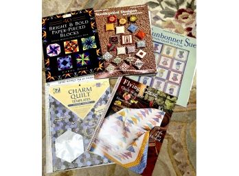 Lot Of Quilt Book And Quilt Templets