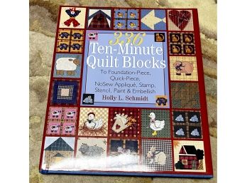 336 Ten-Minute Quilt Blocks Hardcover Book