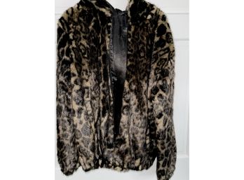 Donna Salyers Animal Print Faux Fur