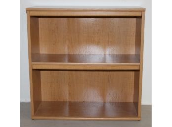 Wood Two Shelf Bookshelf Unit