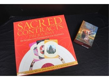 Sacred Contracts The Journey Interactive Cards & Archangel Power Tarot Card Deck