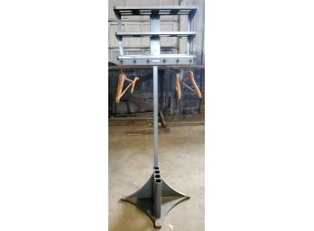 Vintage Vogel Petersen The Office Valet Metal Industrial Office Coat Hat Rack / Umbrella Stand