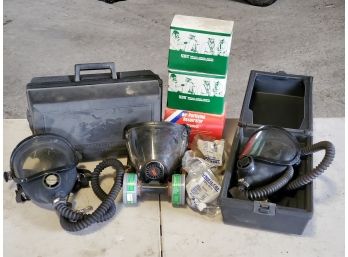 Grouping Of Older Model Contractors Respirators