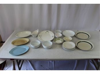 Assorted Dishes, Platters, And Bowls