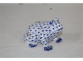 Hand Painted Frog