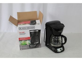 Black & Decker 12 Cup Programable Coffee Maker