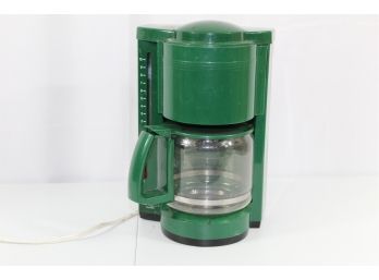 Hunter Green Coffee Pot