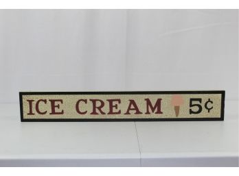 Ice Cream Sign