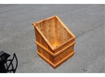 Pine Firewood Box