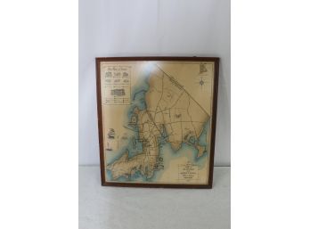 Old Map Of RI