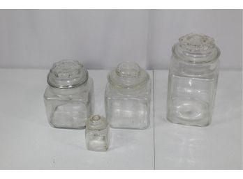 Glass Canister Set