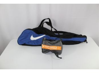 Softball Bat Bag And Ball Bag