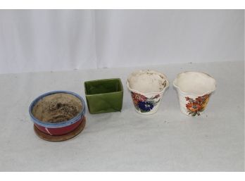 Pottery Planter Lot