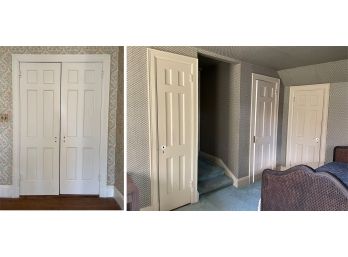 Vintage Paneled And Louvered Doors - Entire 2nd Floor