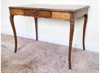 A Late 19th Century Oak Desk