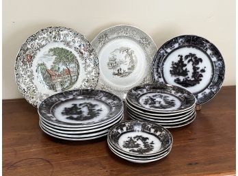 Antique Transferware - Johnson Bros., Corean, And More