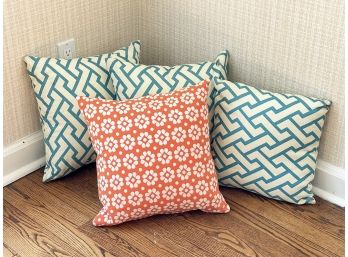 Bright Designer Throw Pillows!