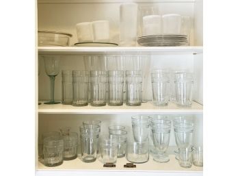 An Assortment Of Glassware