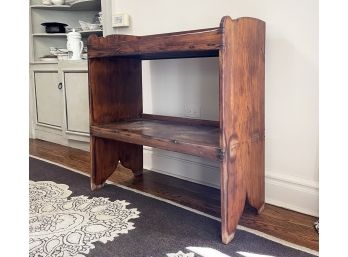 A Primitive Pine Shelf