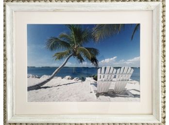 A Framed Photograph By James Richmond 'Wish You Were Here' Signed And Numbered